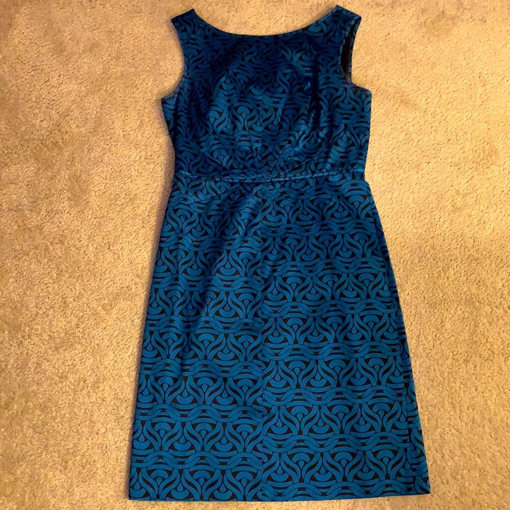 Banana Republic Dress blue and black